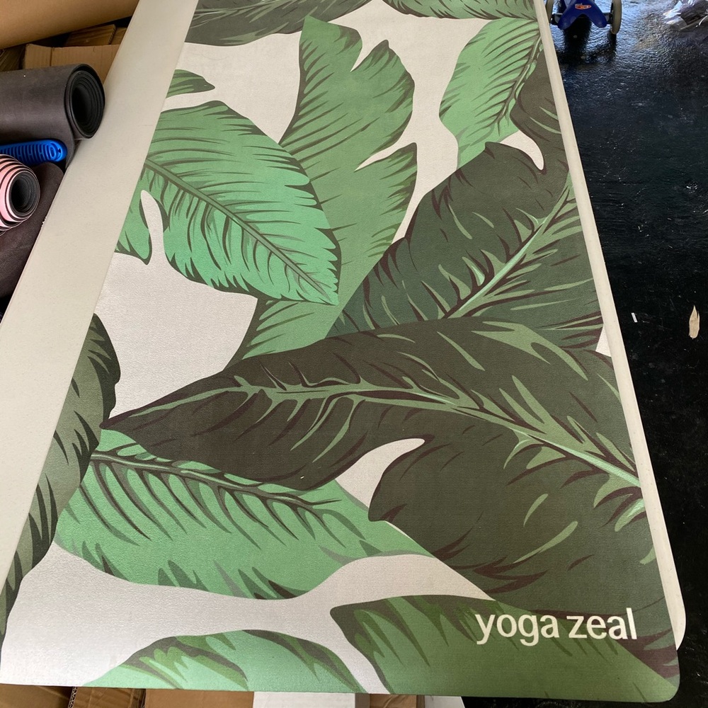 Banana Leaf Yoga Mat by Yoga Zeal